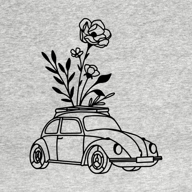 Floral car by Vintage Dream